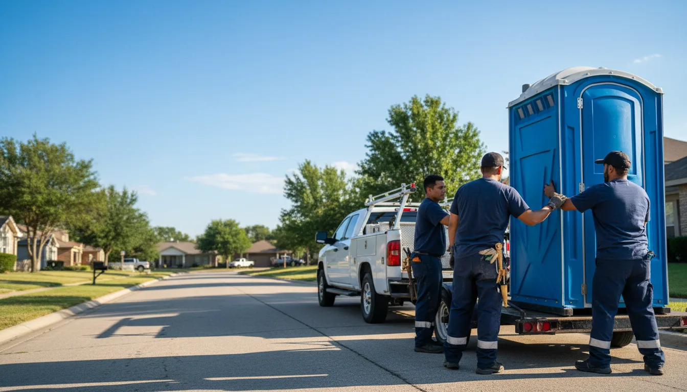 Portable Toilet Rental in Fairmount, ND near me